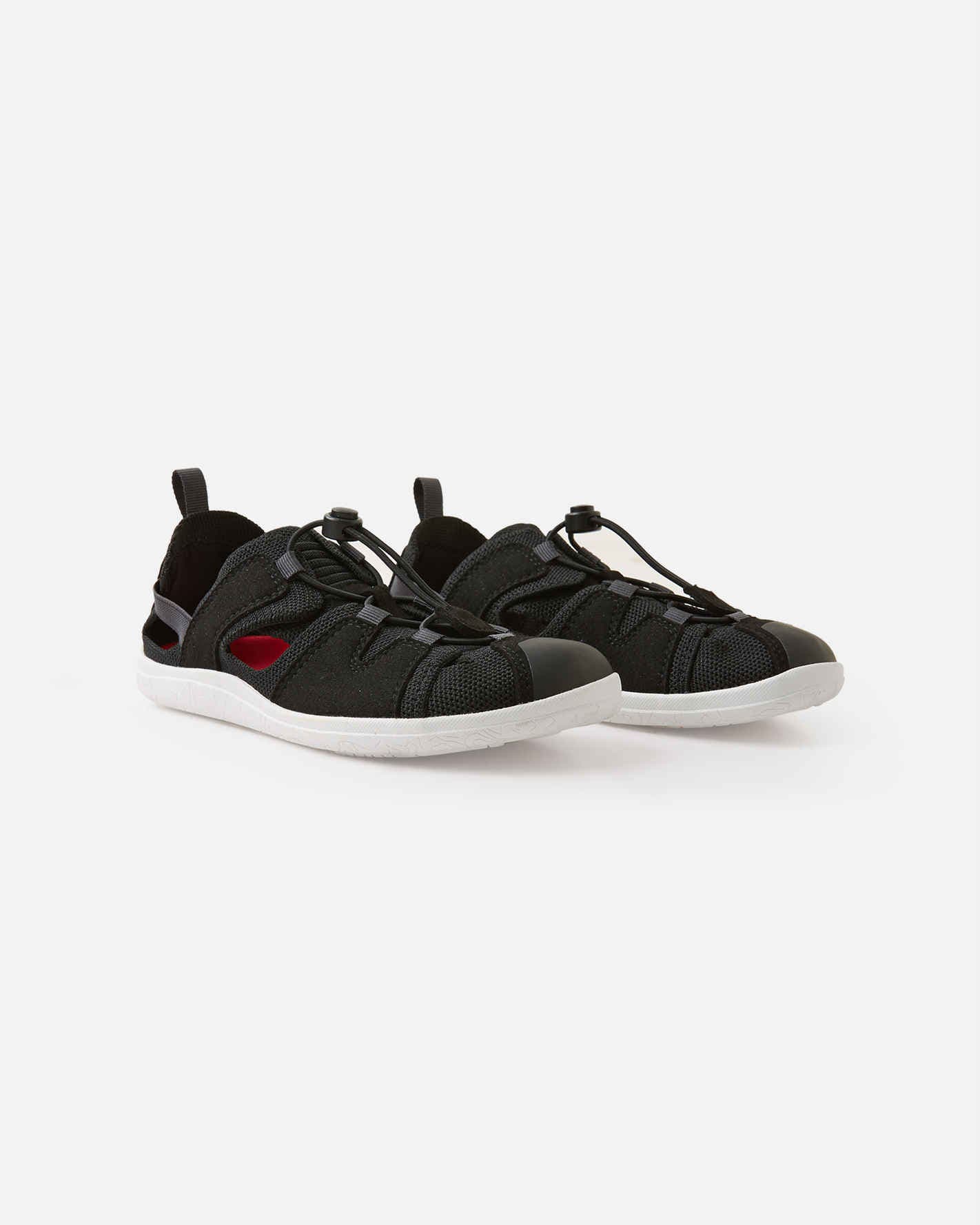 Dětské barefoot sandály černé Reima Valoa - Black Velikost: 28
