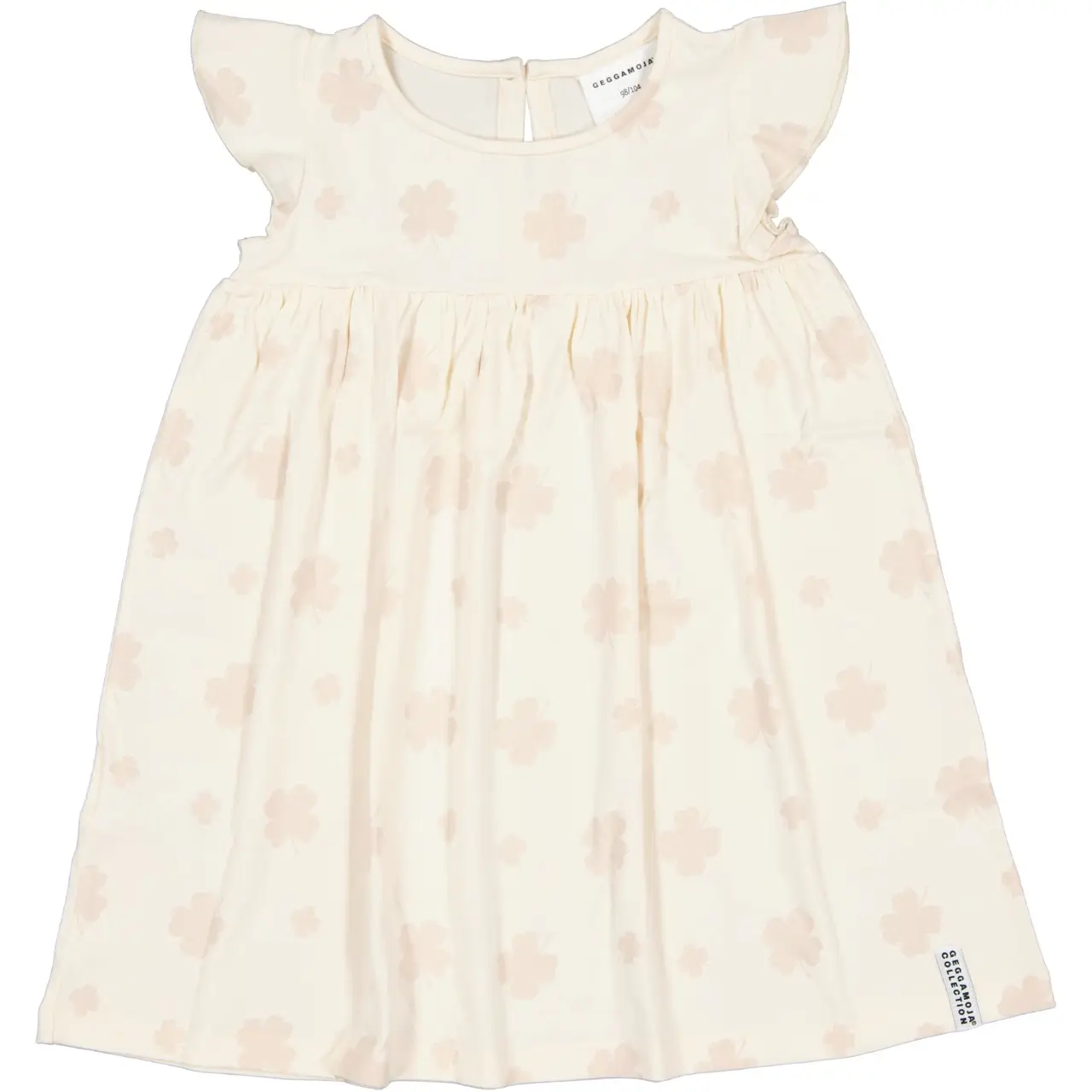 Bambusové šaty dětské Beige clover Geggamoja Velikost: 146/152