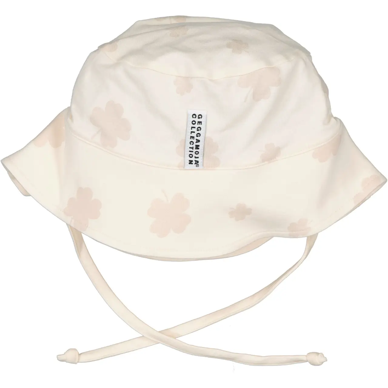 Dětský bambusový klobouk proti slunci Beige clover Geggamoja Velikost: 52-58cm (2-6 let)