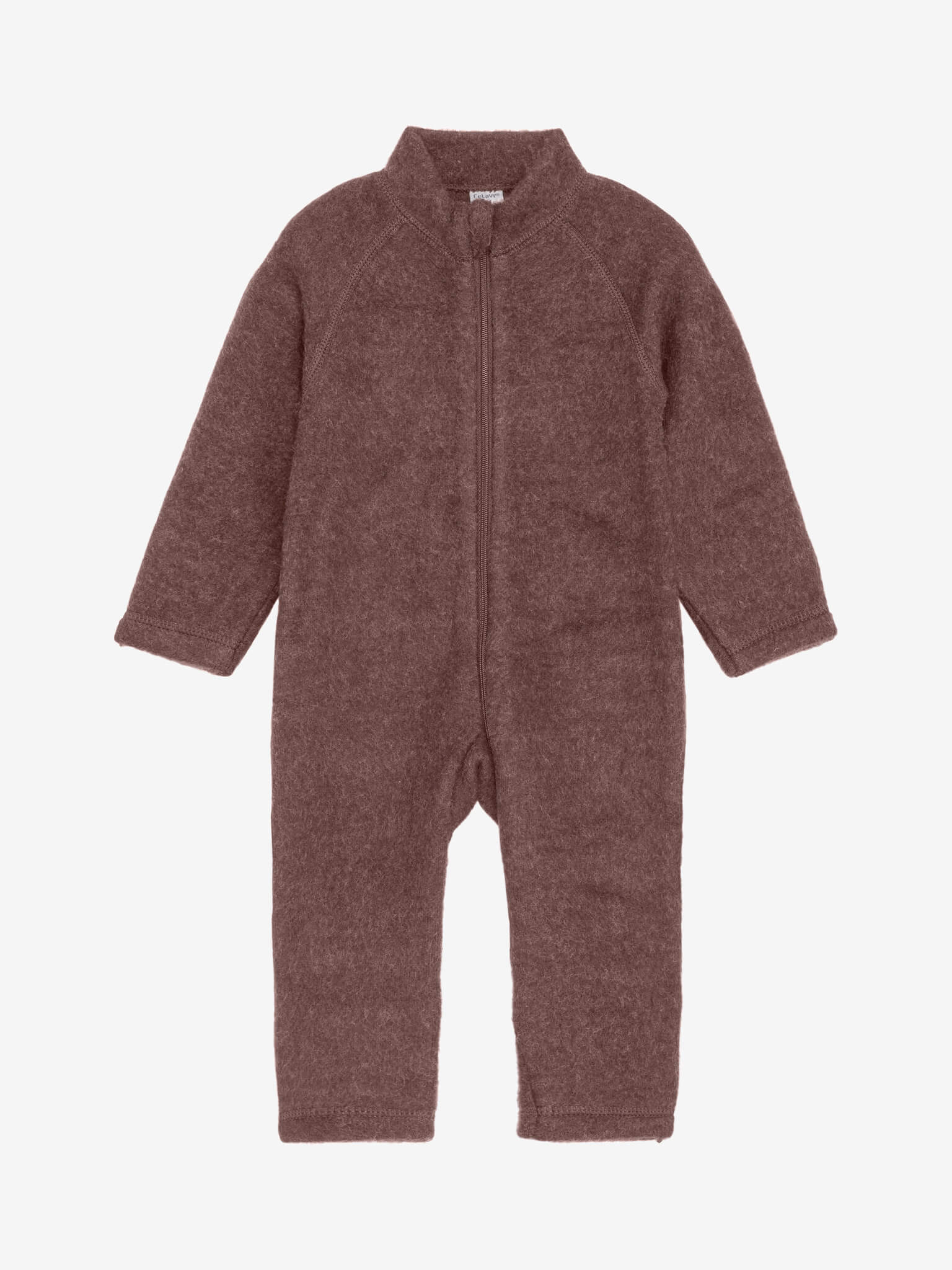 Merino overal na zip hnědý Marron CeLaVi Velikost: 74/80