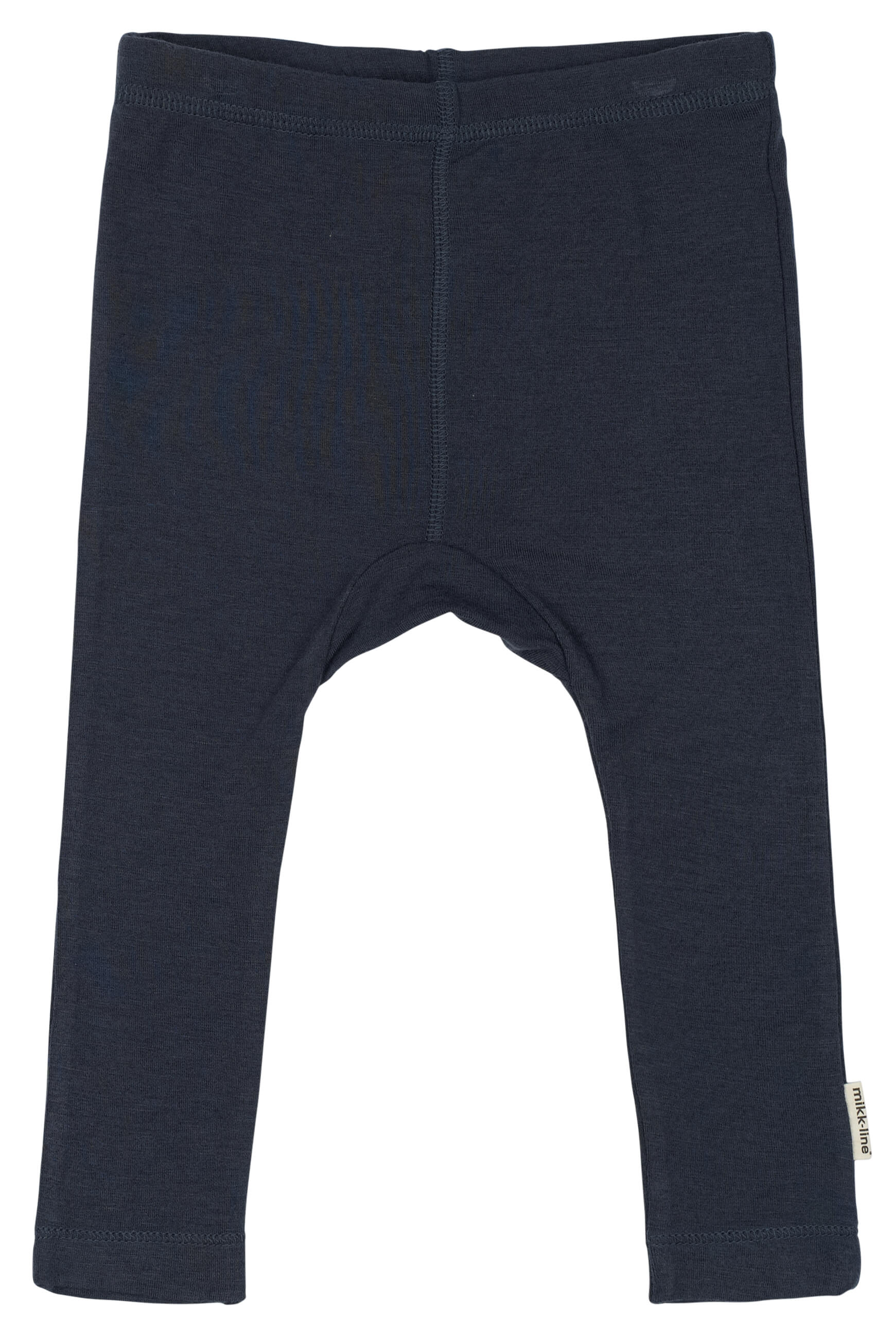 Dětské legíny z merino vlny a bambusu modré Blue Nights Mikk-Line Velikost: 68