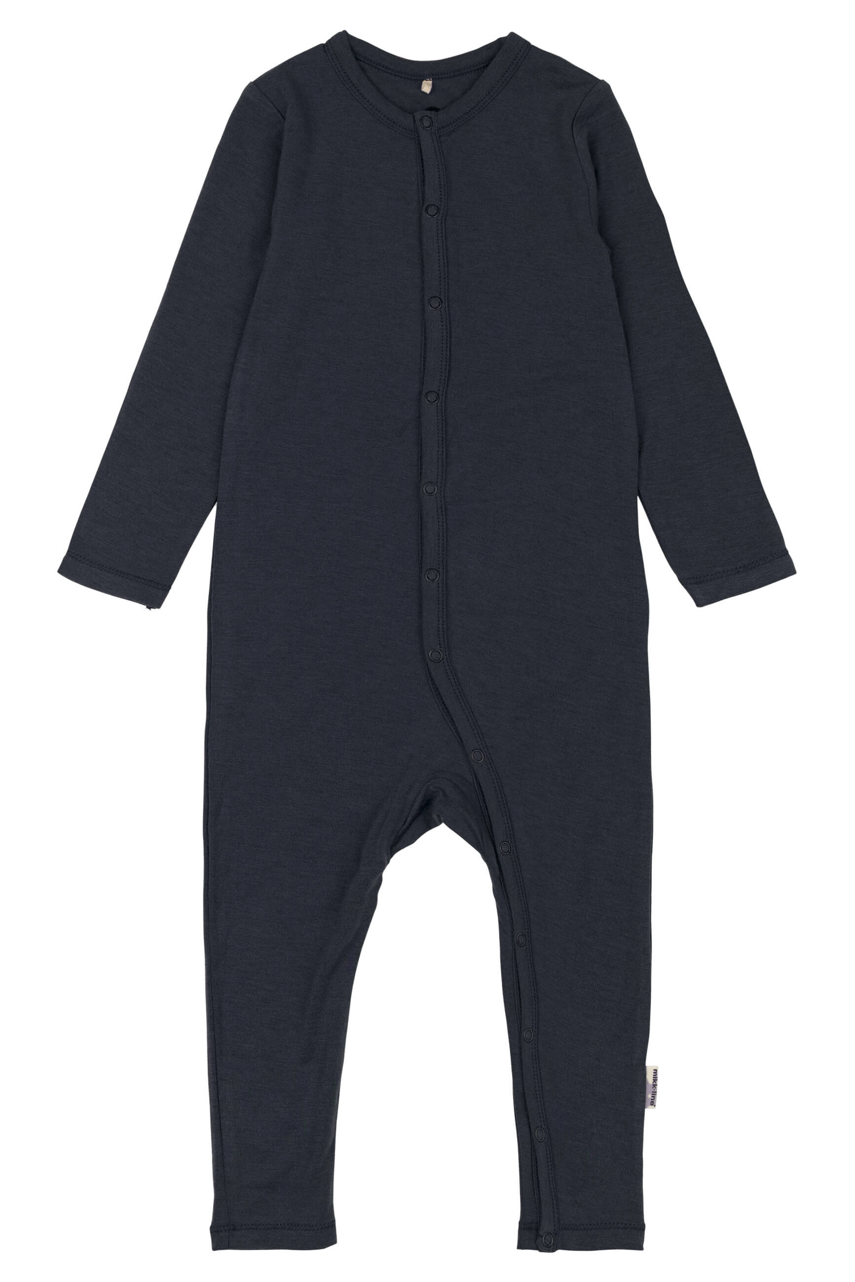 Merino-bambusový overal modrý Blue Nights Mikk-Line Velikost: 80