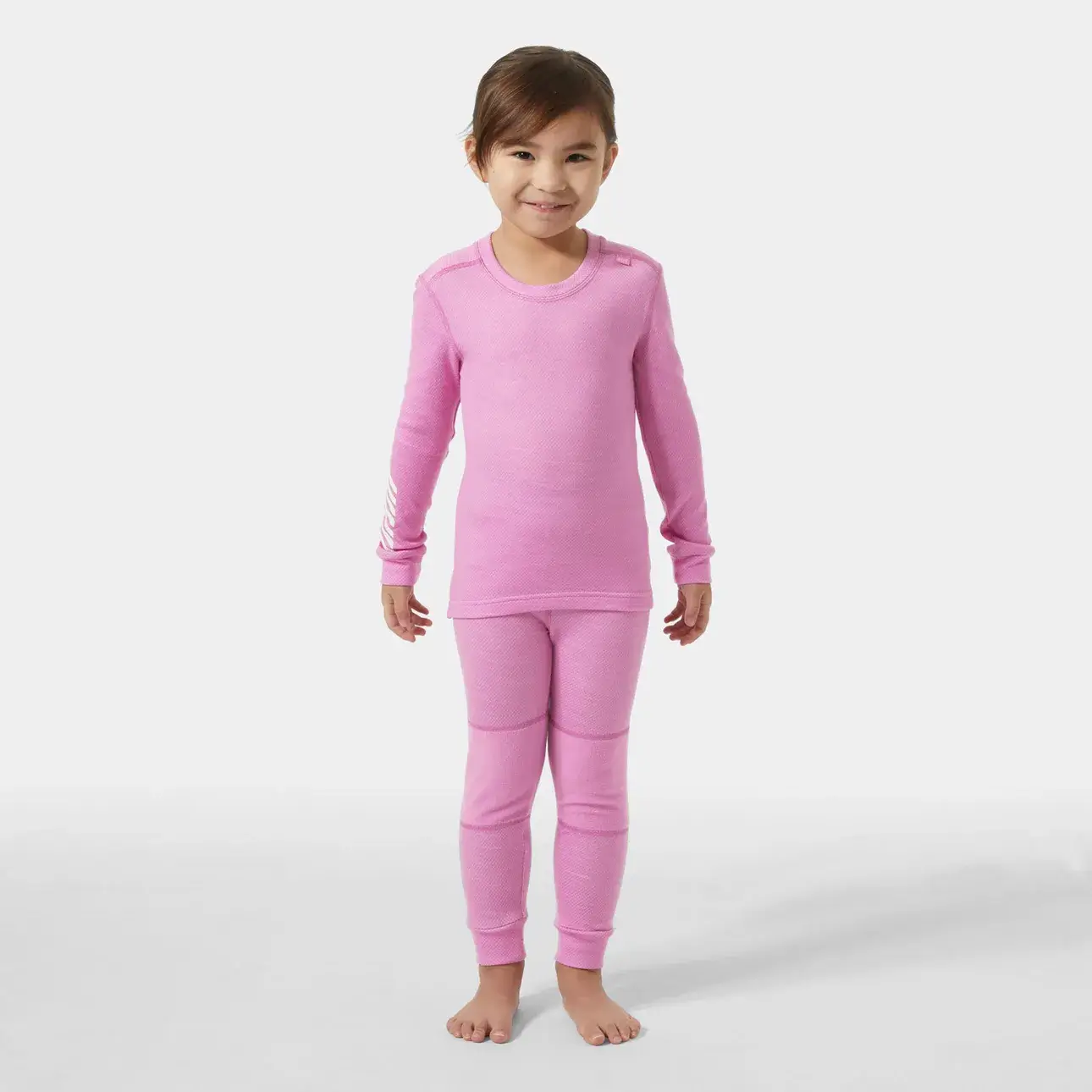 Dětské termoprádlo z merino vlny Helly Hansen LIFA růžové META PINK Velikost: 86