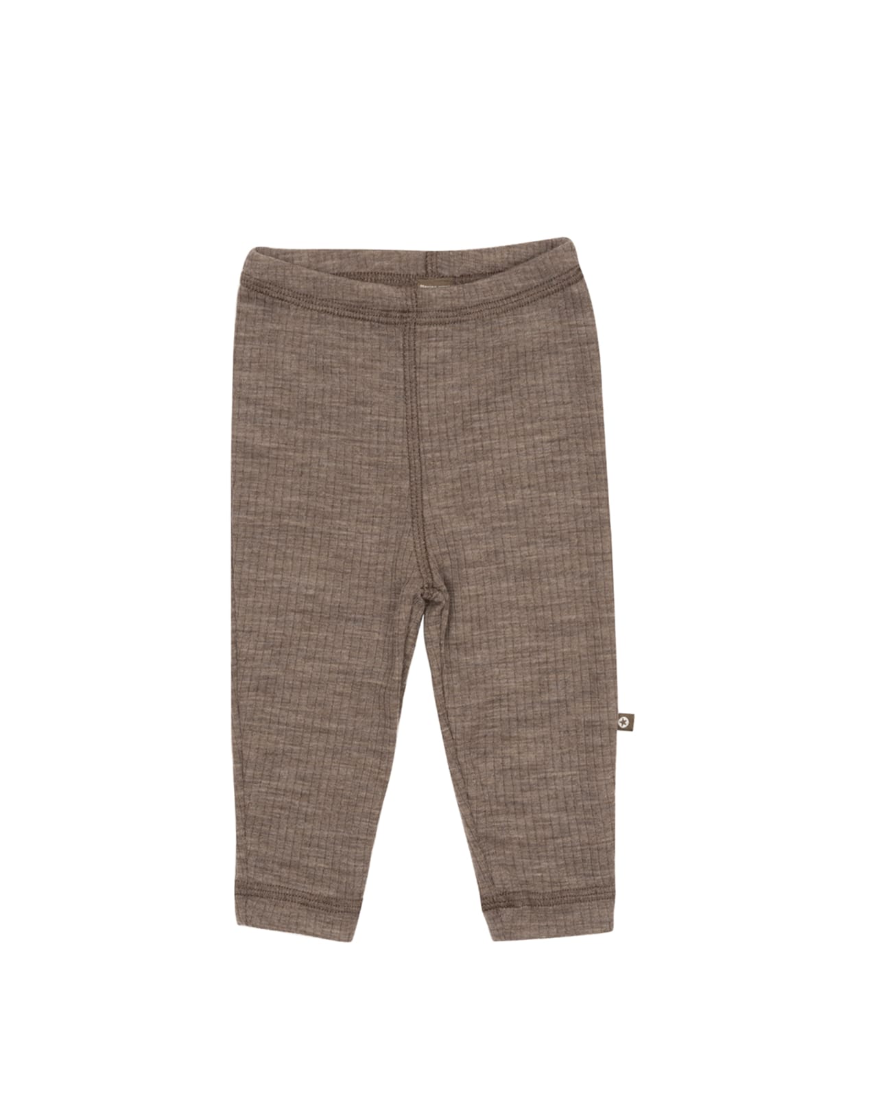 Merino legíny hnědé nature melange Smallstuff Velikost: 62