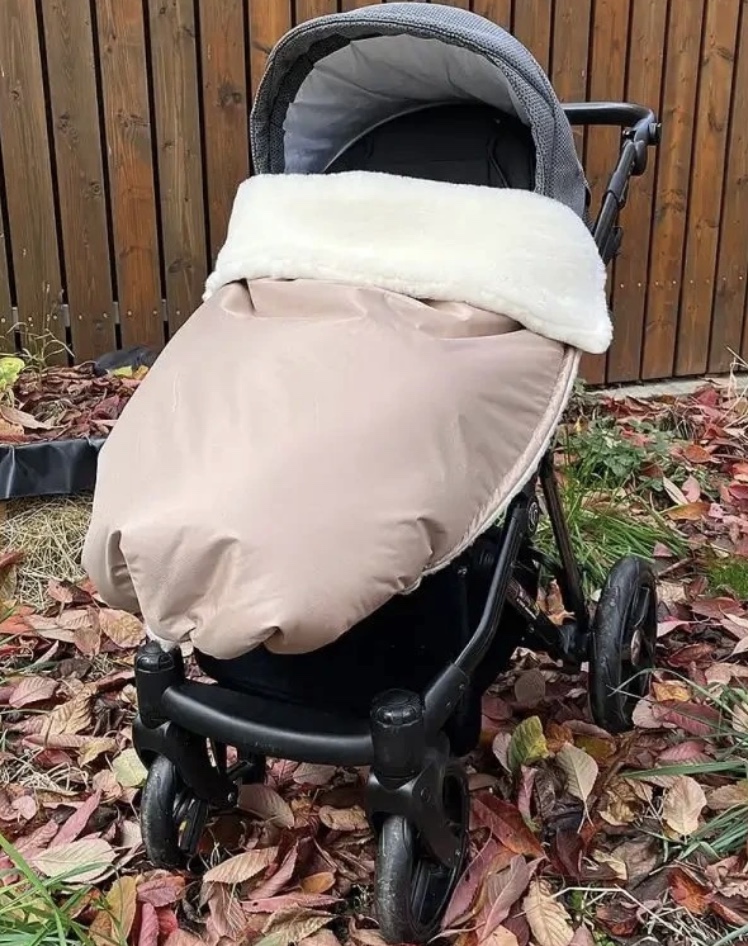 Kaarsgaren Dětská nepadací zimní deka z merino vlny Kaarsgaren® - Béžová