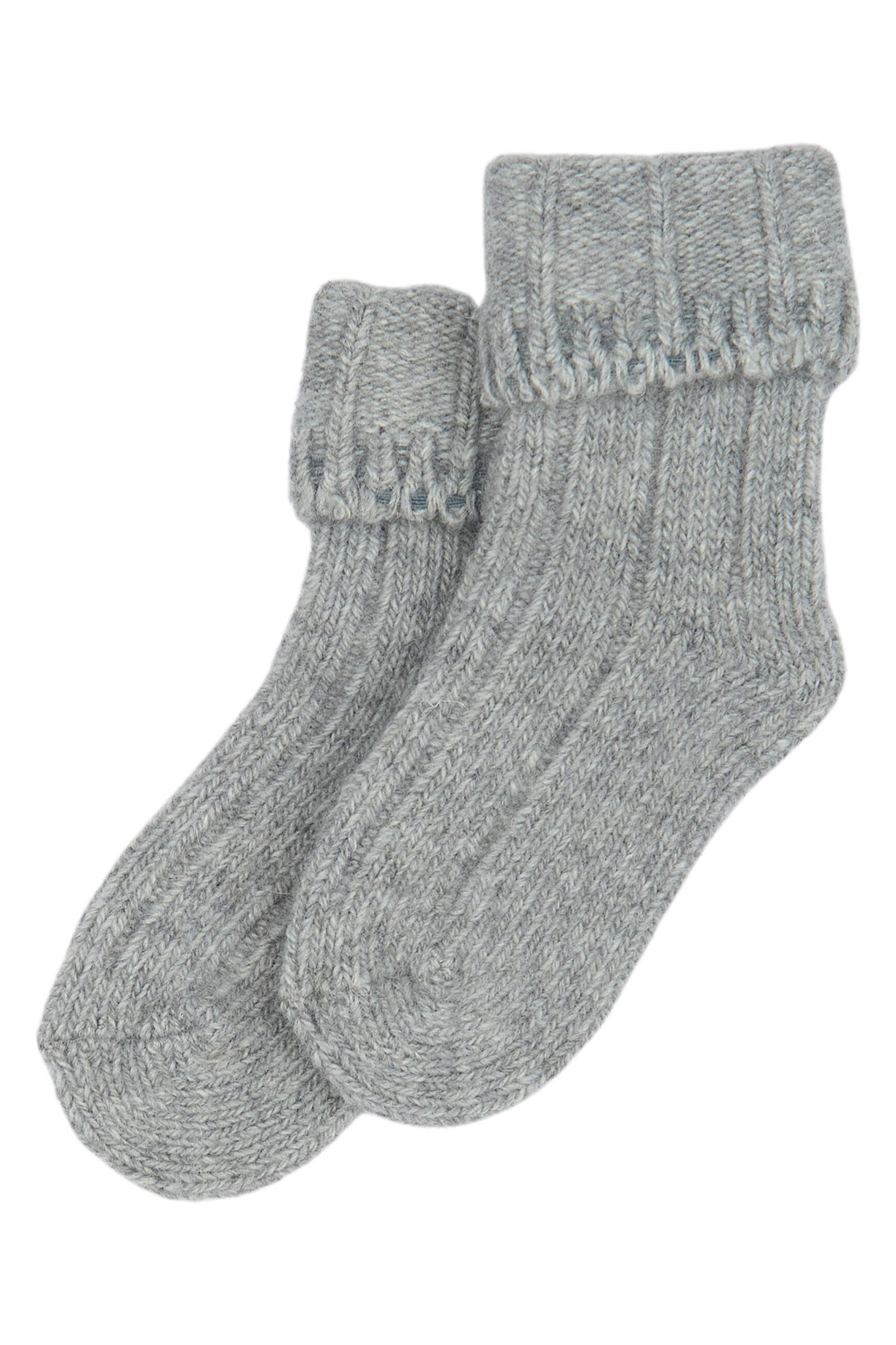 Dětské merino ponožky MP71 Minipop - šedé Light Grey Melange Velikost: 15-18