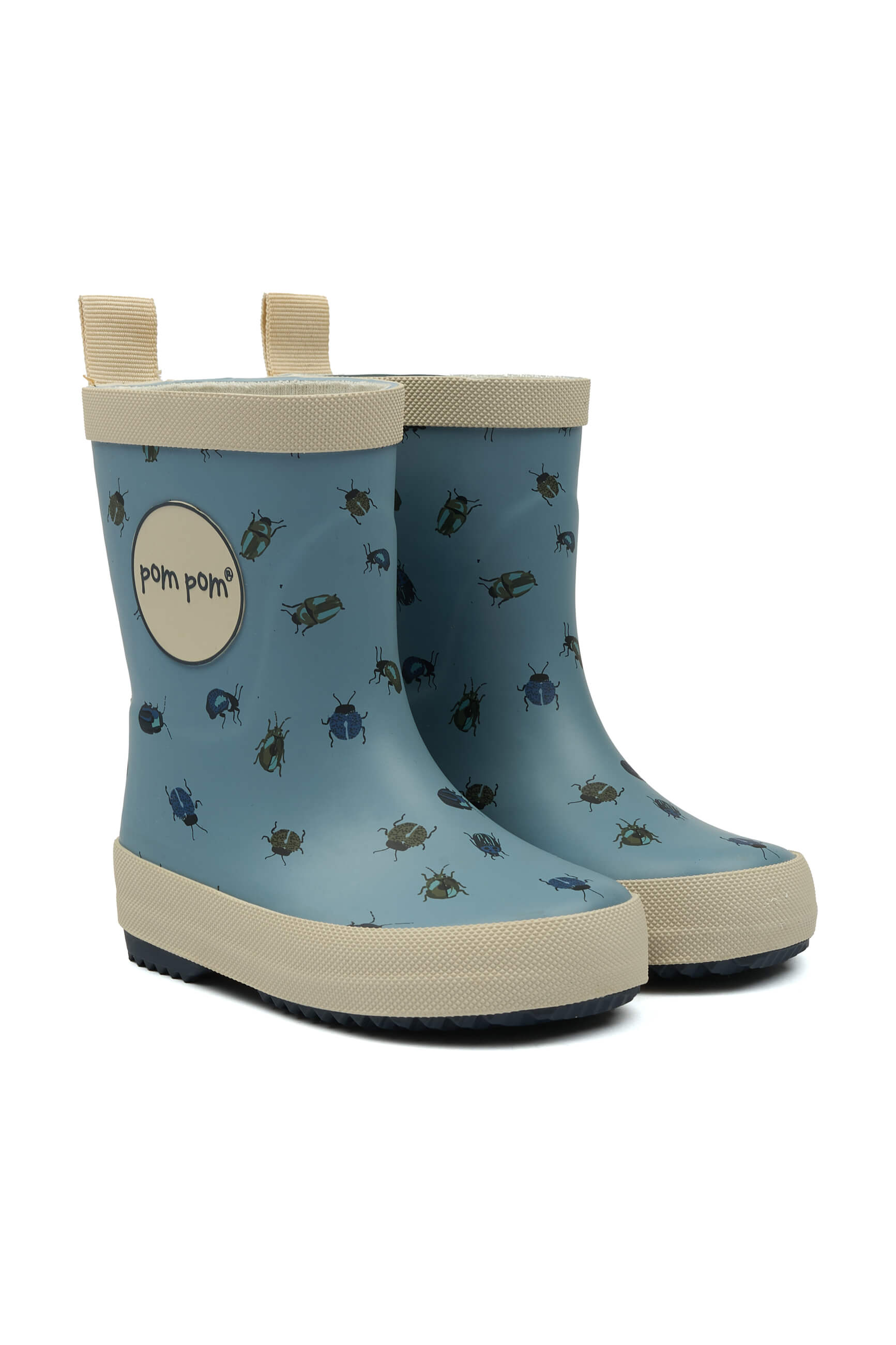 POM POM Dětské holínky Pom Pom® GumBoots™ - Beetle Velikost: 30