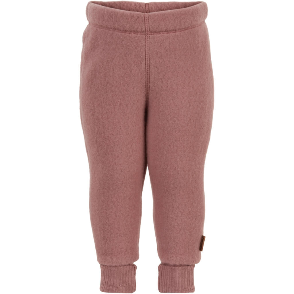 Dětské kalhoty merino fleece Mikk-Line - Burlwood Velikost: 92