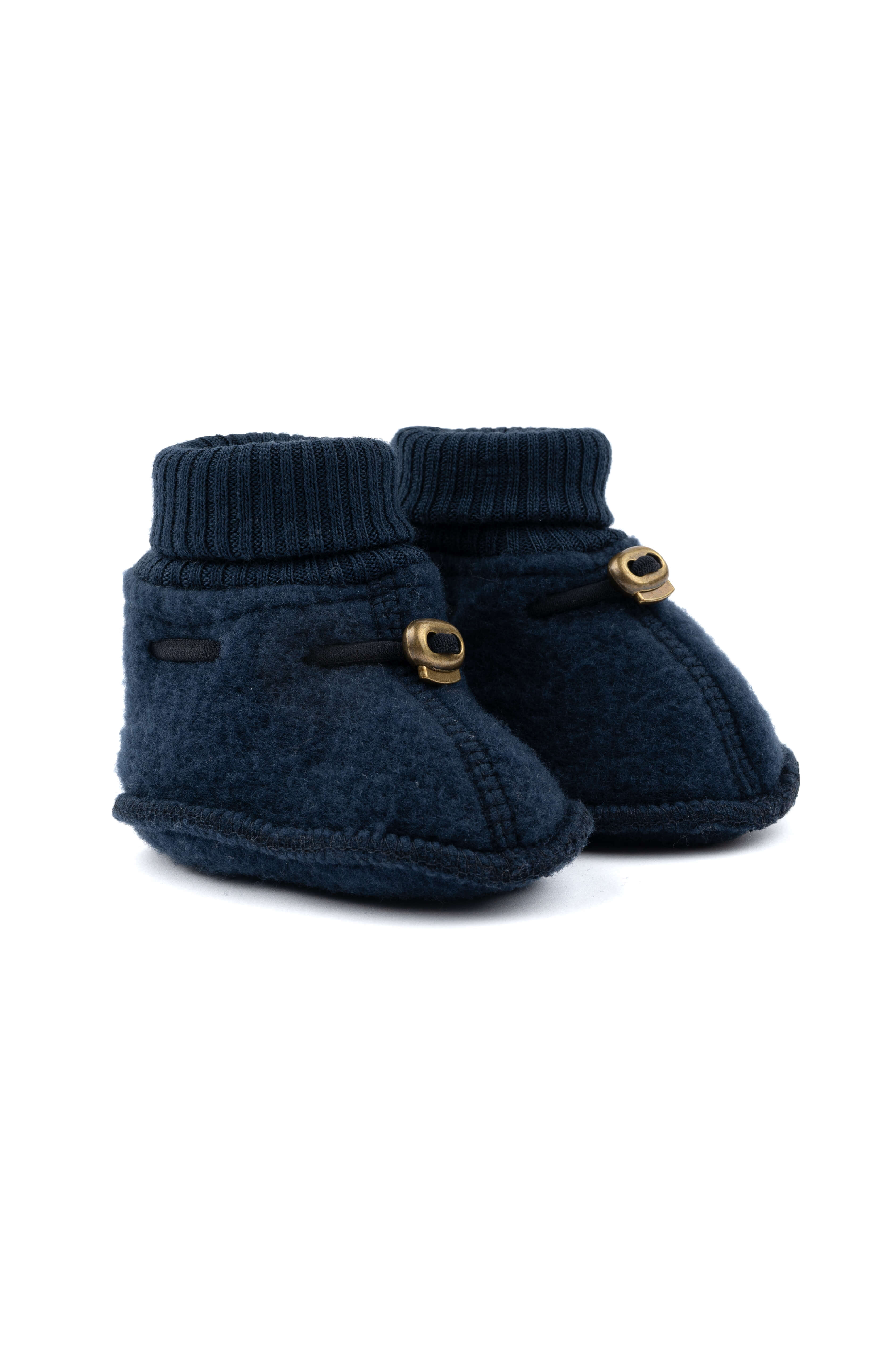 Dětské merino capáčky Mikk-Line - modré Blue Nights Velikost: 86/92