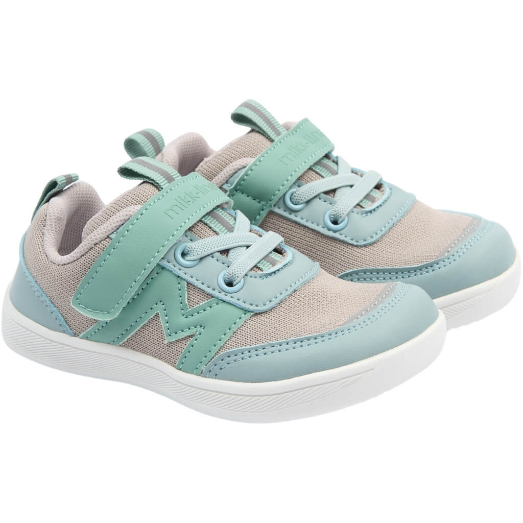 Dětské barefoot tenisky Mikk-Line - 3014  modré Stone Blue Velikost: 27