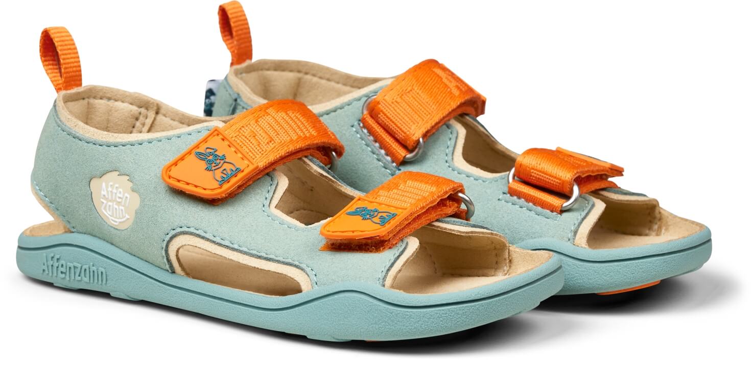 Dětské barefoot sandály Affenzahn - Sandal Vegan Airy Bunny Velikost: 22