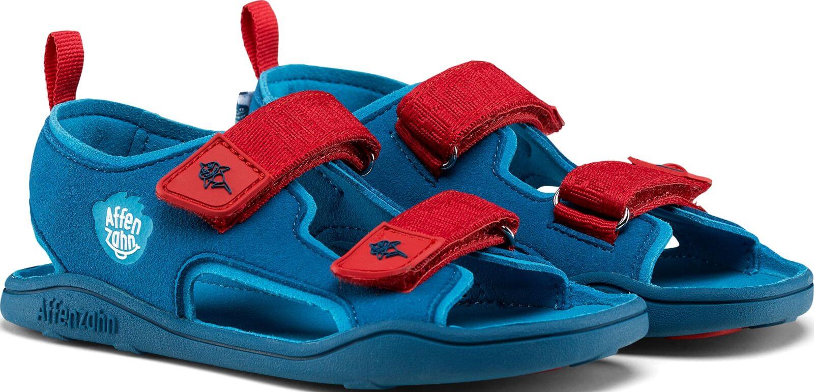 Dětské barefoot sandály Affenzahn -  Sandal Vegan Airy Shark Velikost: 23