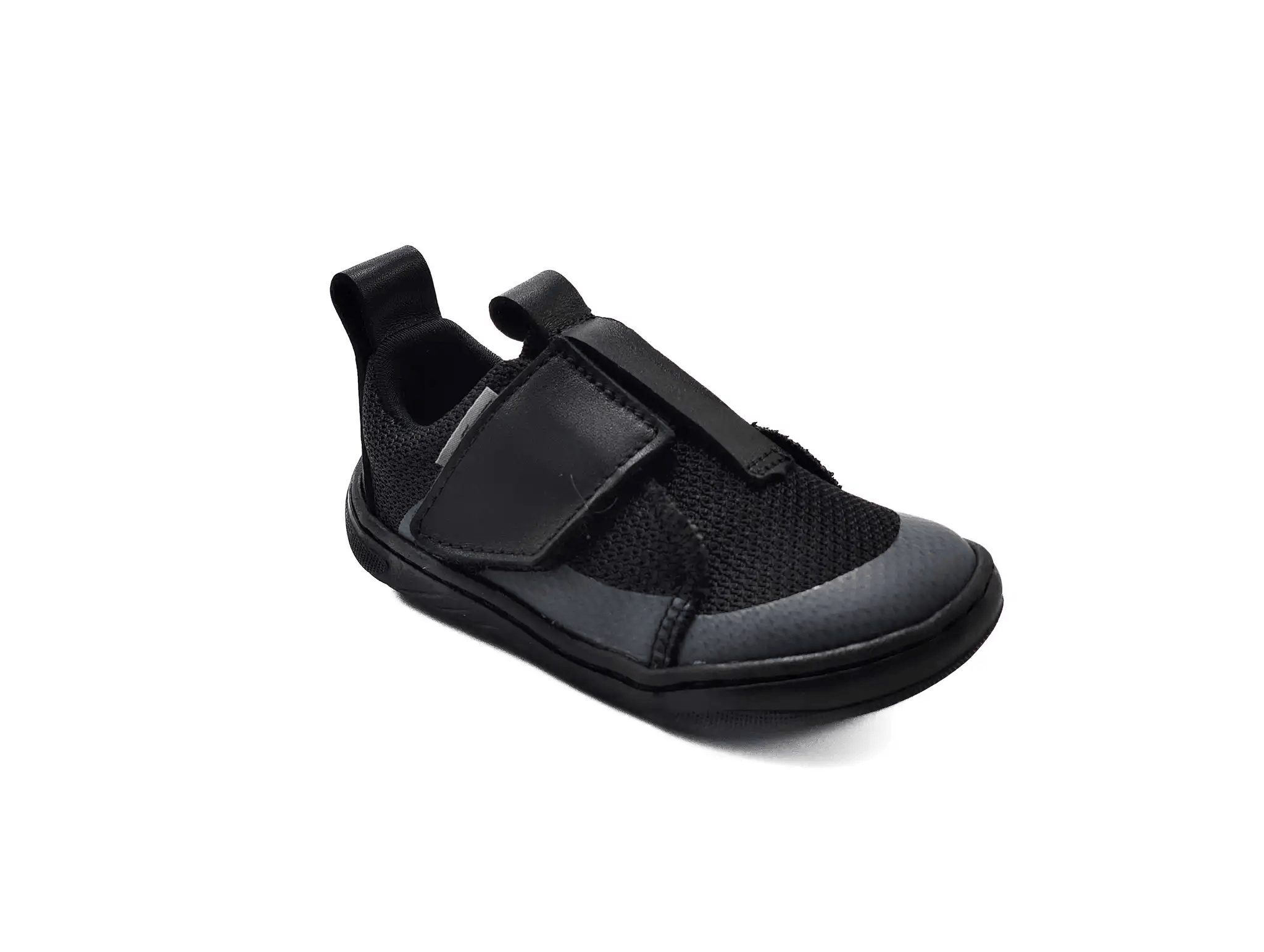 První dětské barefoot botičky Pegres - SBF 63 černé Velikost: 20