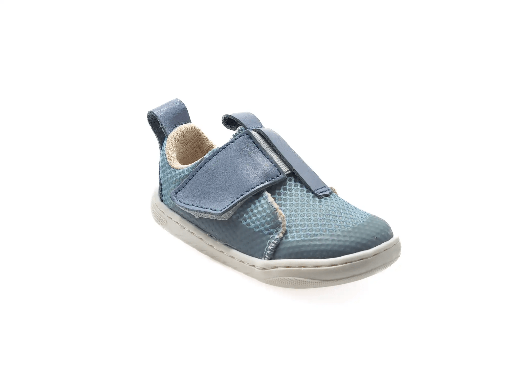 První dětské barefoot botičky Pegres - SBF 63 modré Velikost: 21