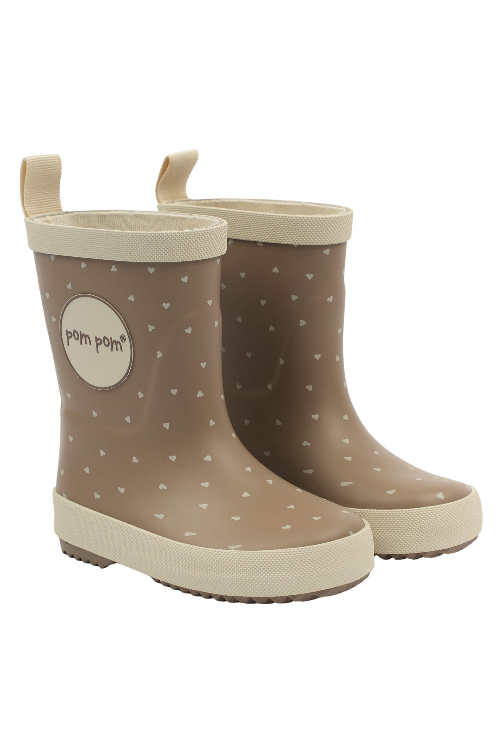 POM POM Dětské holínky Pom Pom® GumBoots™ - PM0005 Heart AOP Velikost: 23
