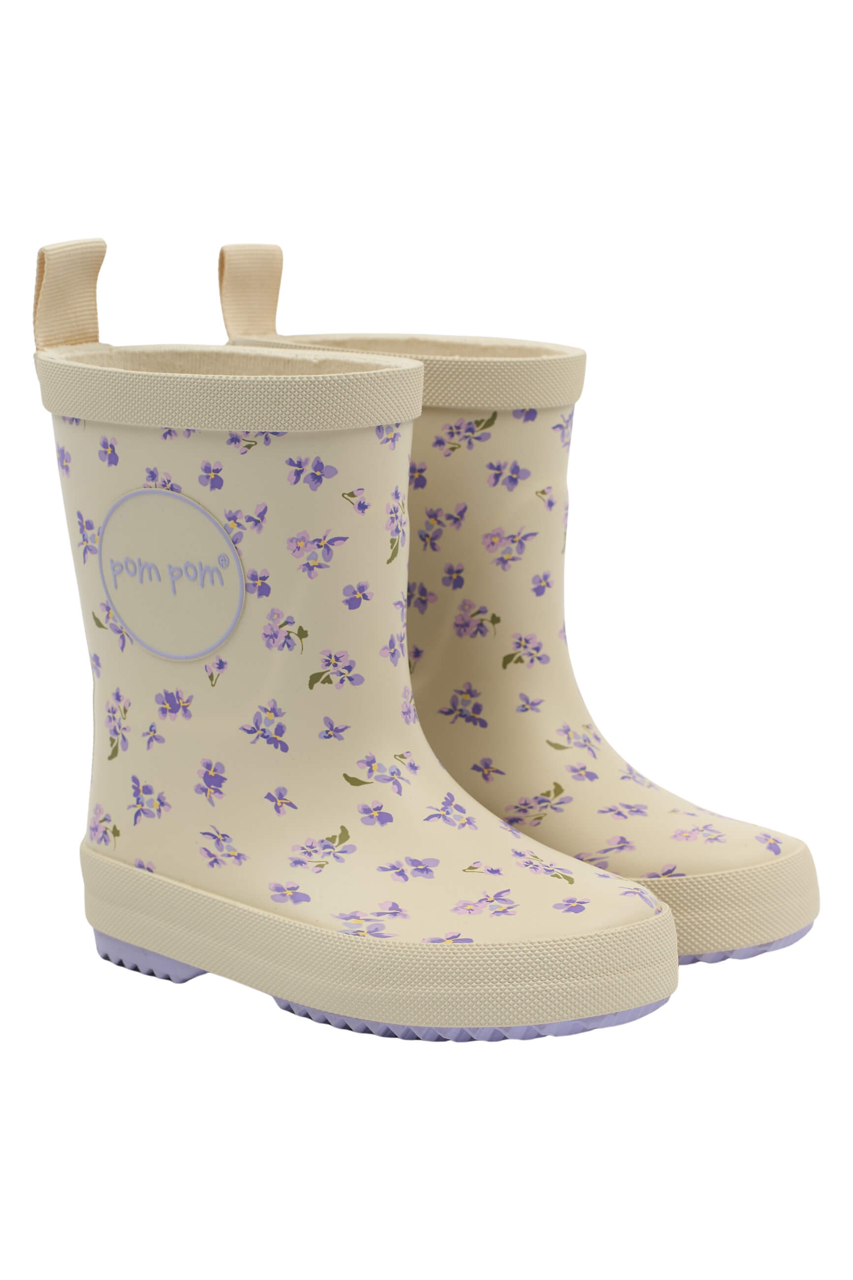 POM POM Dětské holínky Pom Pom® GumBoots™ - PM0005 Viola AOP Velikost: 30