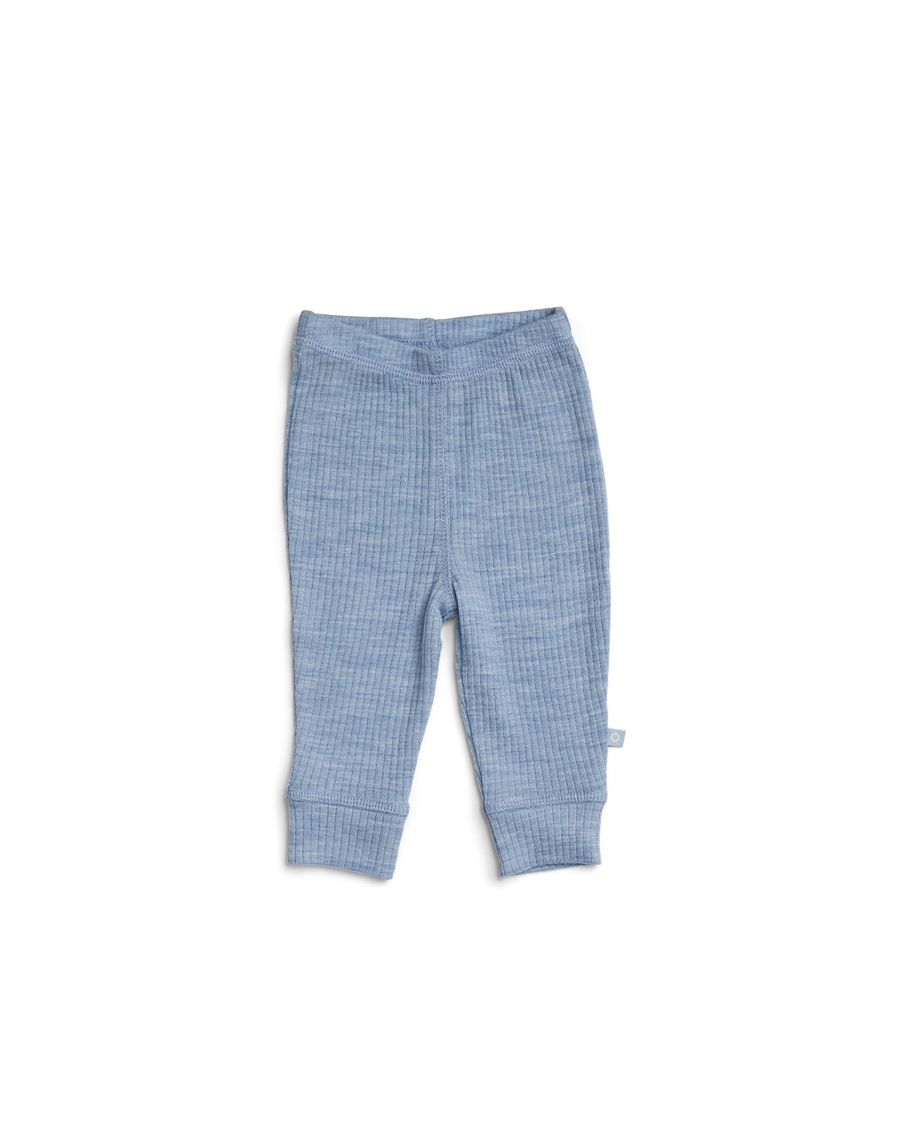 Merino legíny Smallstuff - modré light blue melange Velikost: 68