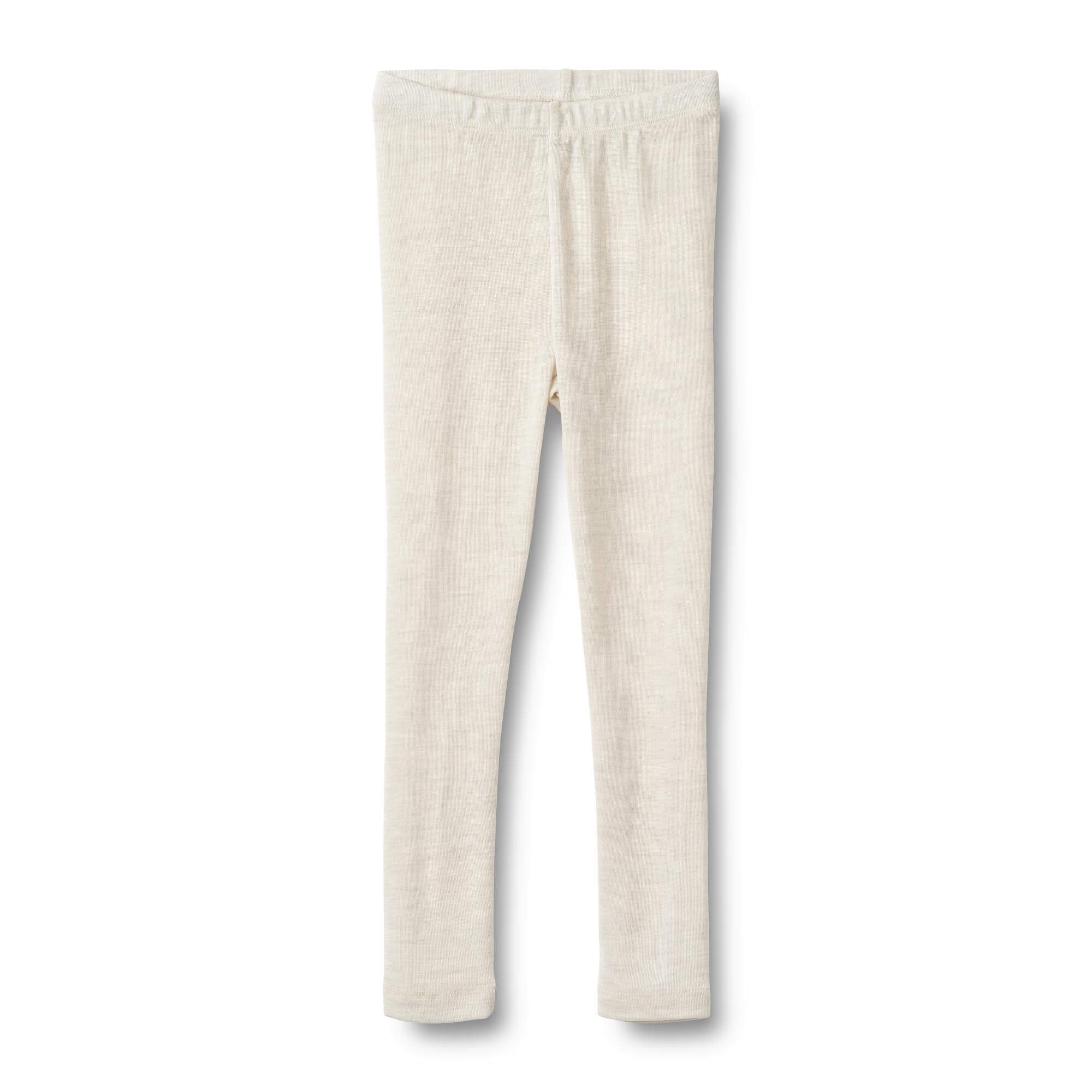 Dětské merino legíny eggshell melange Agi 26 WHEAT Velikost: 92