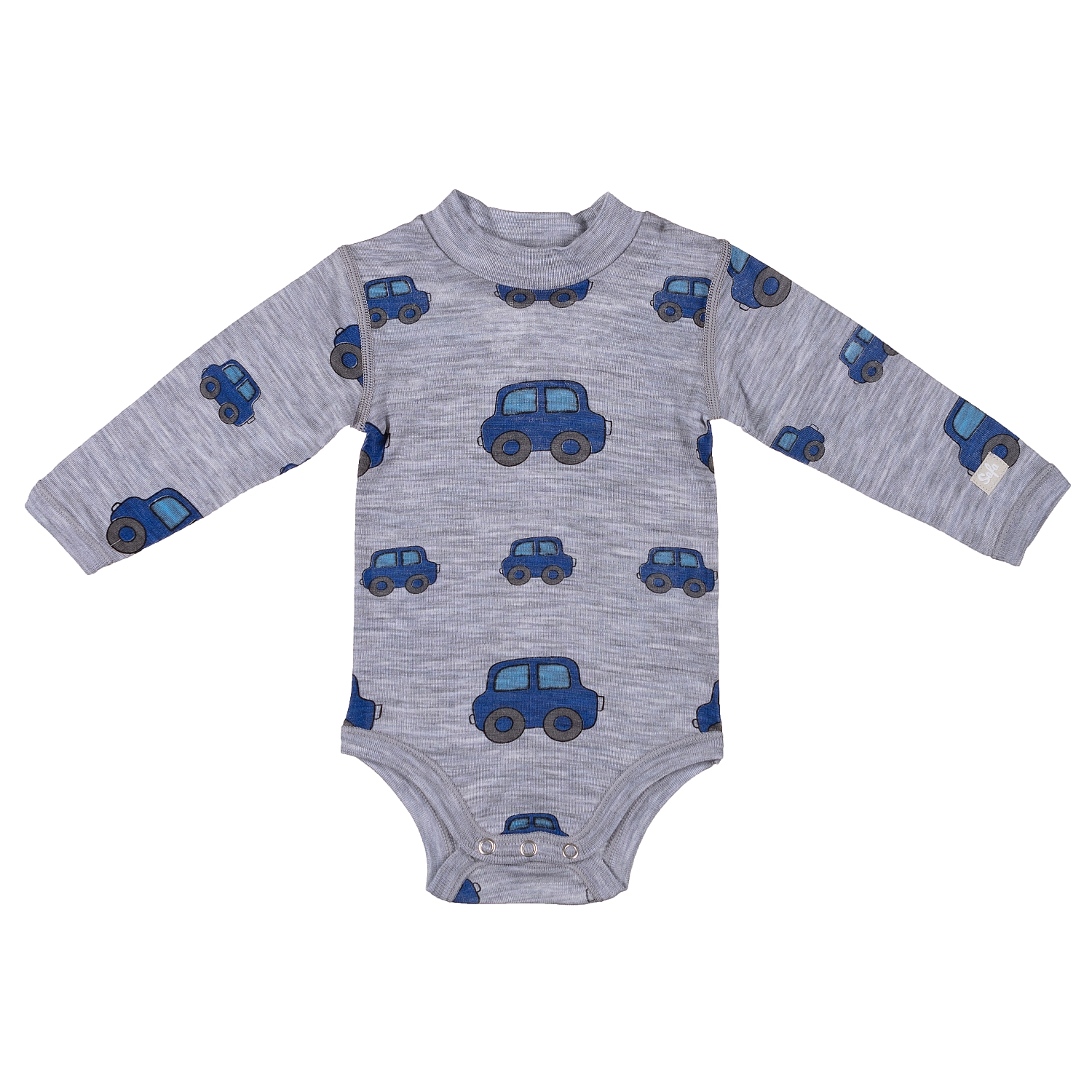 Merino body s autíčky SAFA Velikost: 86/92