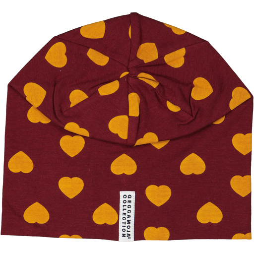 Dětská tenká bambusová čepice Heart Geggamoja Velikost: 36-38cm (0-2 měsíce) MINI