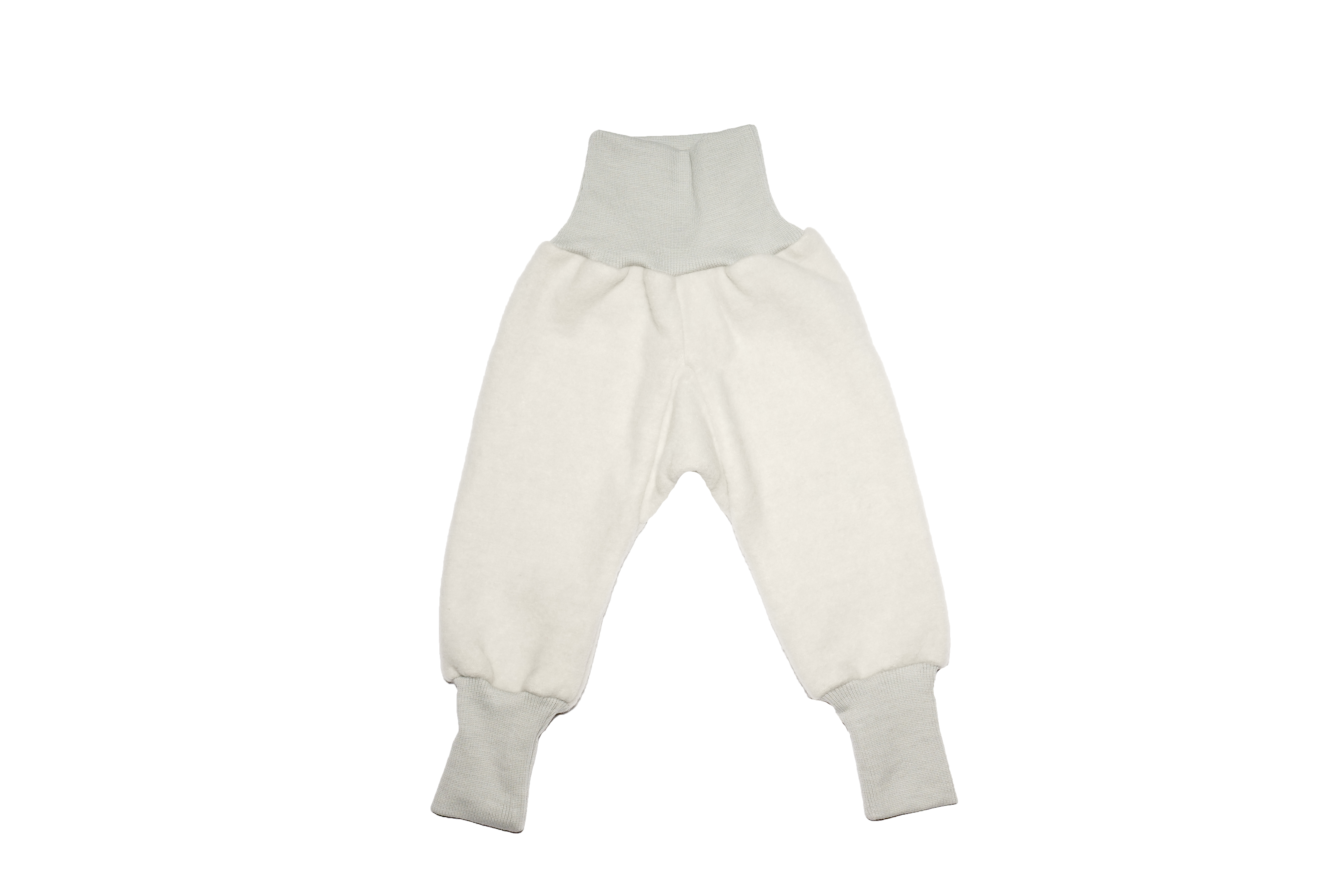 Rostoucí dětské kalhoty merino fleece Cosilana šedý melír Velikost: 98/104