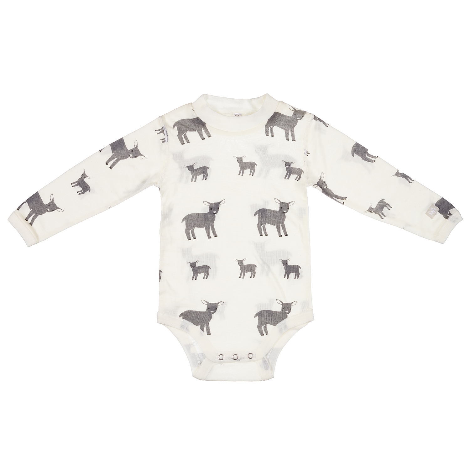 Merino body bílý beránek SAFA Velikost: 74/80