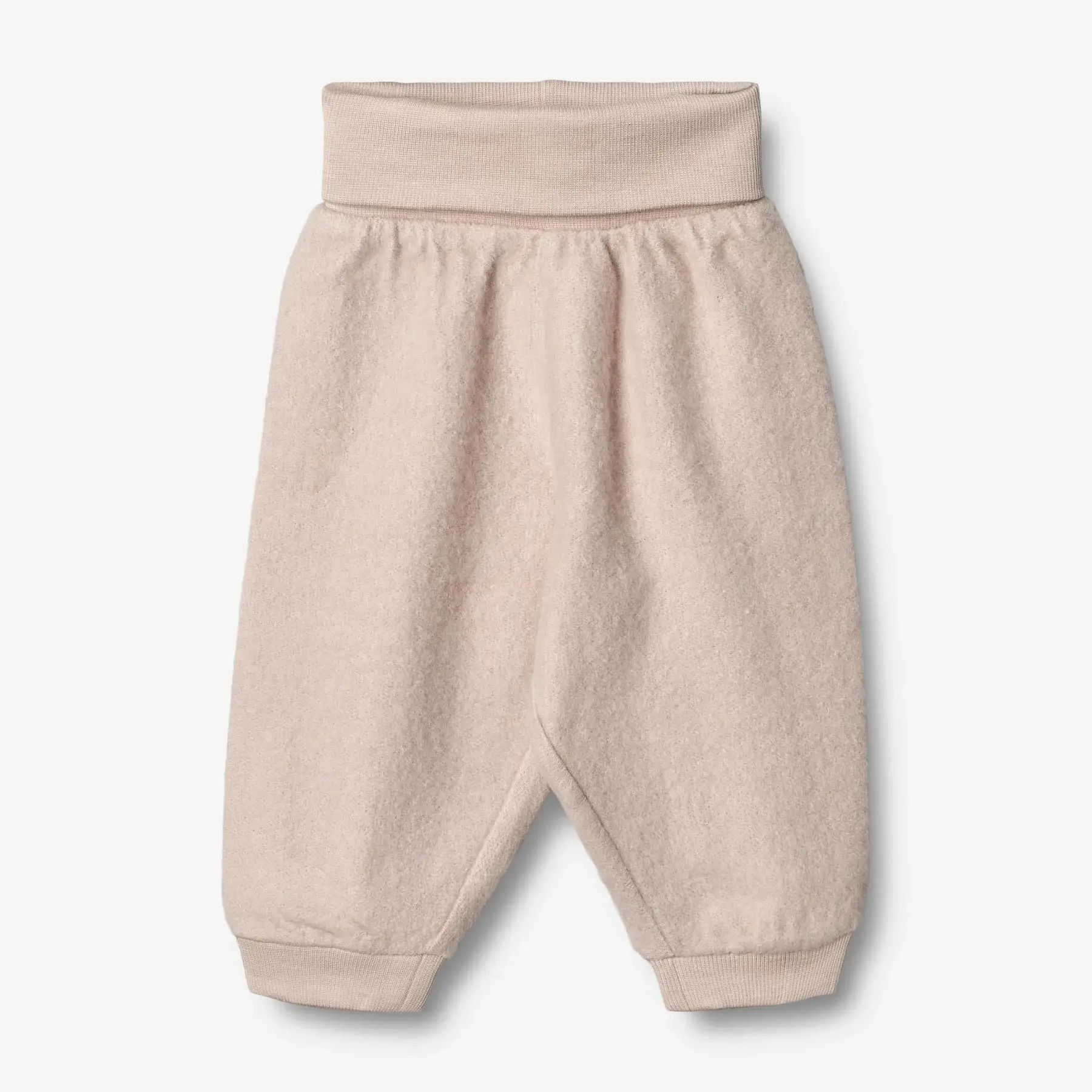 Merino fleece kalhoty růžový šeřík Wheat Velikost: 62
