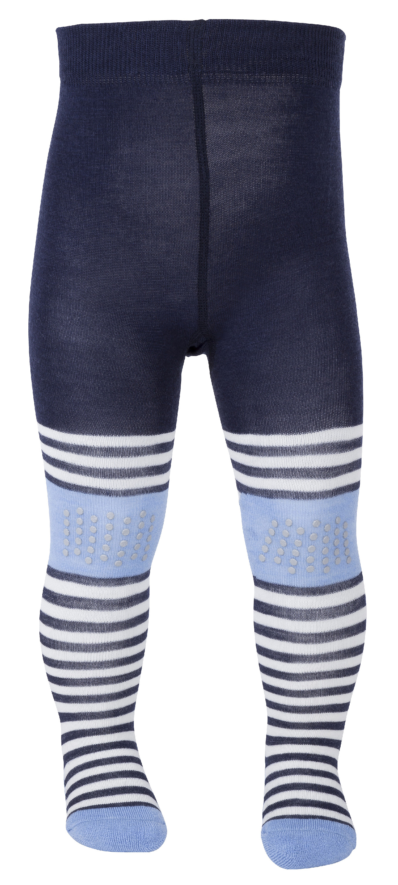 Protiskluzové merino punčocháče s proužkem tmavě modré SAFA Velikost: 80/86