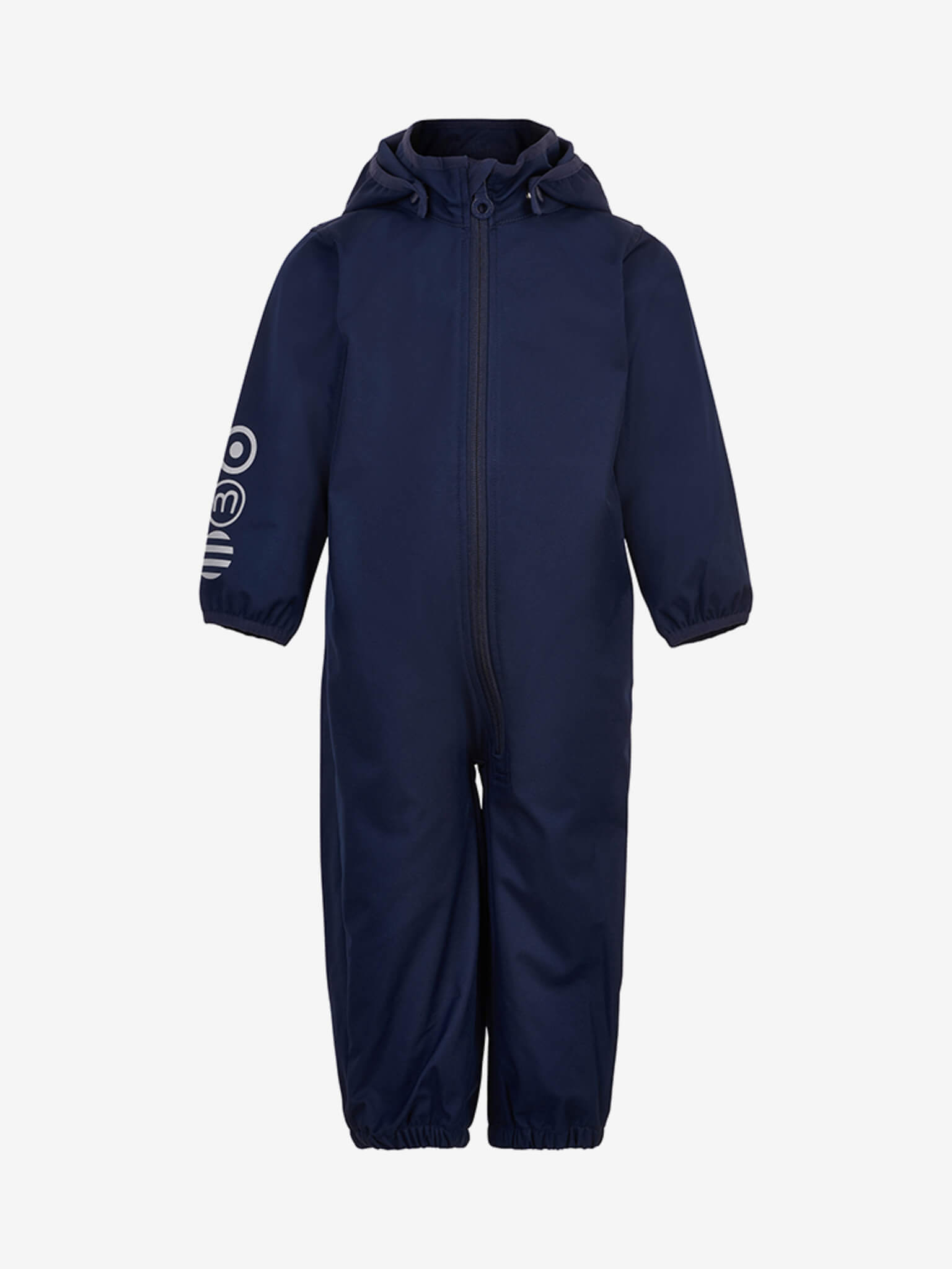 Větru a vodě odolný overal/kombinéza modrý Softshell Minymo Velikost: 98