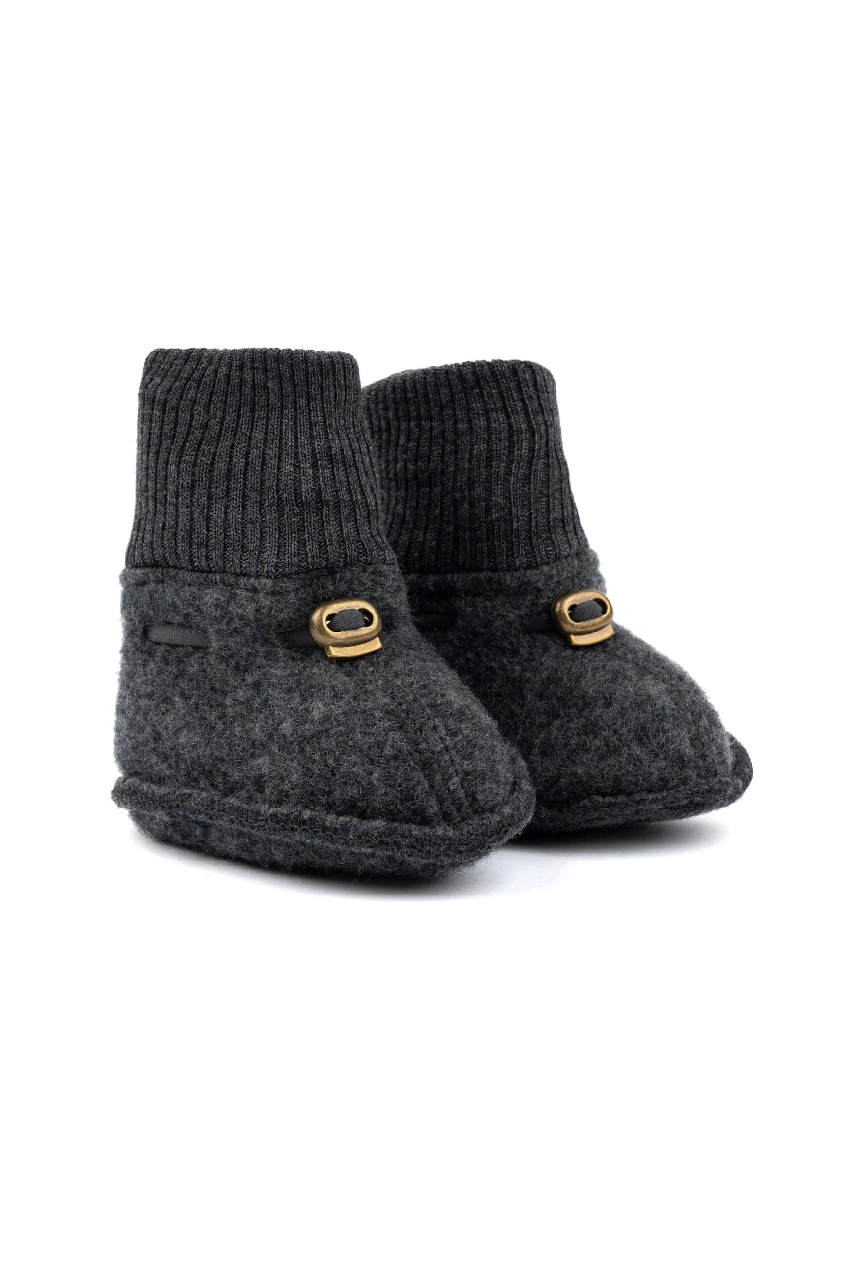 Dětské merino capáčky šedé Anthracite Melange Mikk-Line Velikost: 86/92