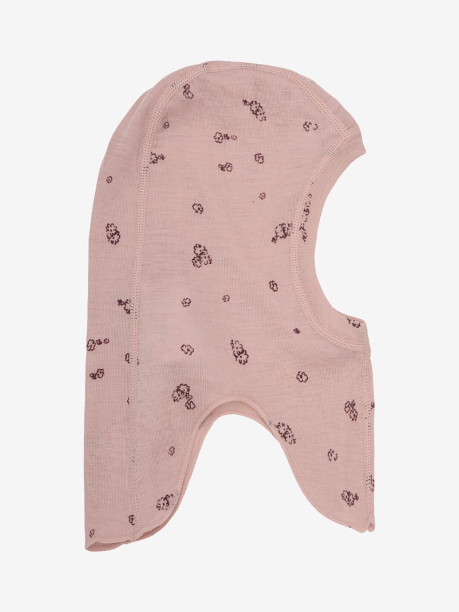 Dětská kukla jednovrstvá z merino vlny a hedvábí pro děti Pale Mauve růžová Fixoni Velikost: 47-50cm (vel 86/92)