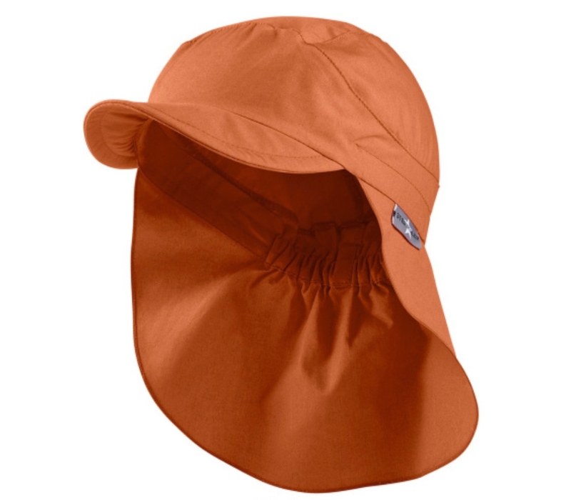 Dětský UV klobouk s plachetkou plátno UV 50+ barva cihlová 865 STERNTALER Velikost: 51cm