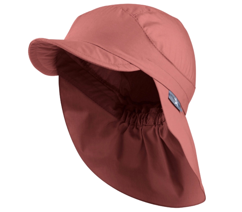 Dětský UV klobouk s plachetkou plátno UV 50+ barva starorůžová 739 STERNTALER Velikost: 57cm
