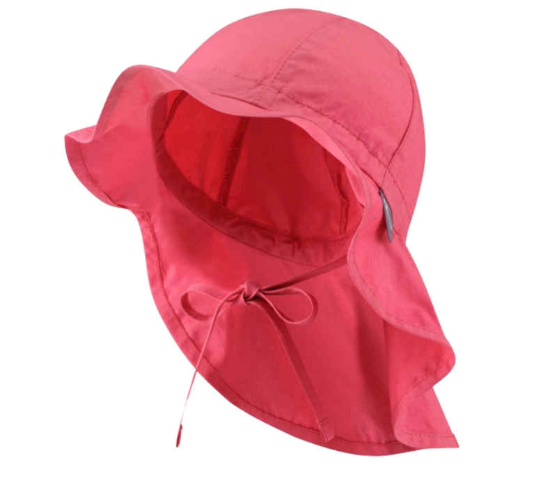 Dětský UV klobouk flapper plátno UV50+ barva korálová 835 STERNTALER Velikost: 45cm