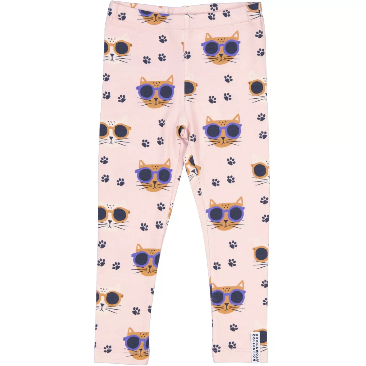 Bambusové dětské legíny Pink Cool Cats Geggamoja Velikost: 98/104