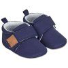 Sterntaler Children's Canvas Slippers (Booties) - Blue