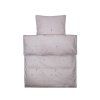 Soft cotton baby bedding for a cot in powder colour with dolls Smallstuff