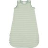 Bambusový dětský spací pytel Classic zelený pruh TOG 2 Geggamoja