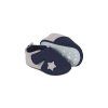 Sterntaler Baby Cotton Slippers (Booties) - Blue With Star