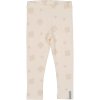 Bambusové dětské legíny Beige clover Geggamoja