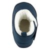 Dětské teplé capáčky z umělé kůže s protiskluzovou podrážkou Sterntaler - 5301711 modré 300