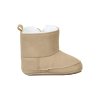 Dětské teplé capáčky z umělé kůže s protiskluzovou podrážkou Sterntaler - 5301711 béžové 935