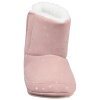 Dětské teplé capáčky z umělé kůže s protiskluzovou podrážkou Sterntaler - 5302512 růžové