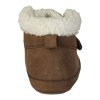 Dětské teplé capáčky z umělé kůže s protiskluzovou podrážkou Sterntaler - 5302510 hnědé 985