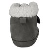 Dětské teplé capáčky z umělé kůže s protiskluzovou podrážkou Sterntaler - 5302510 šedé 542