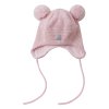 Dětská zimní čepice z čisté merino vlny s podšívkou z organické bavlny Reima Kuuru - růžová Pale rose