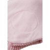 Dětská zimní čepice z čisté merino vlny s podšívkou z organické bavlny Reima Kuuru - růžová Pale rose