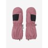 Dětské zimní nepromokavé rukavice palčáky dlouhé se zipem Minymo - růžové Withered Rose