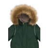 Dětská zimní bunda s umělou kožešinou 11106 Mikk-line - zelená Darkest Sprouse