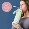 Nerezová termolahev pro děti i dospělé s brčkem 690 ml b.box – lagoon